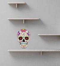 Load image into Gallery viewer, Mexican Skull Decal, Mexican Skull Sticker, Mexican Skull Wall Art