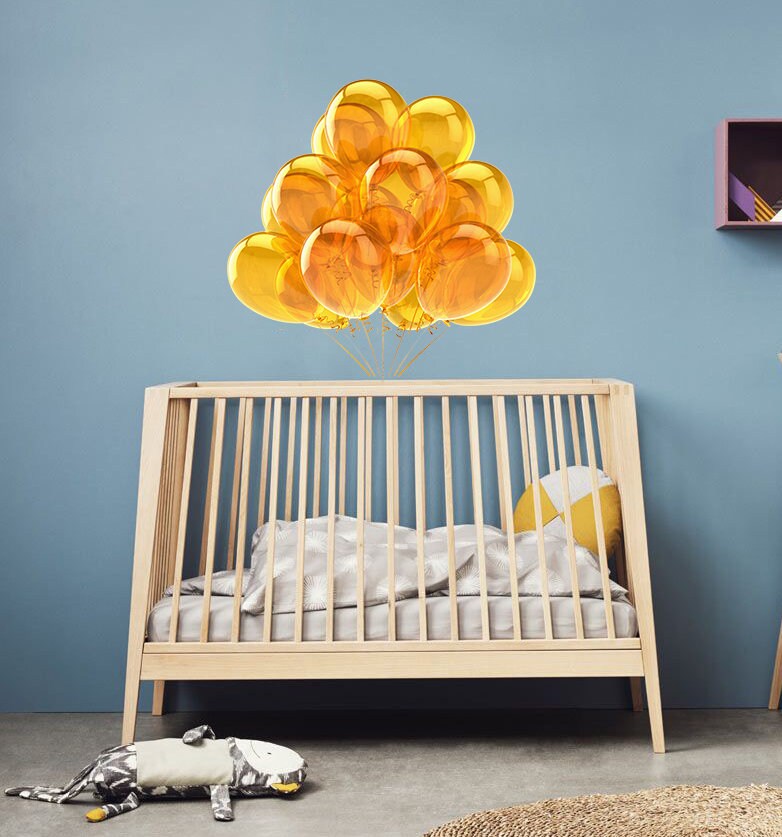 Balloons Wall Decal, Balloons Wall sticker, Balloons wall decor, Balloons Wall Art
