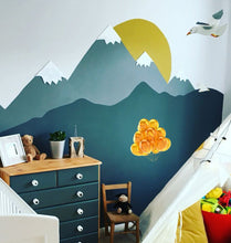Load image into Gallery viewer, Balloons Wall Decal, Balloons Wall sticker, Balloons wall decor, Balloons Wall Art