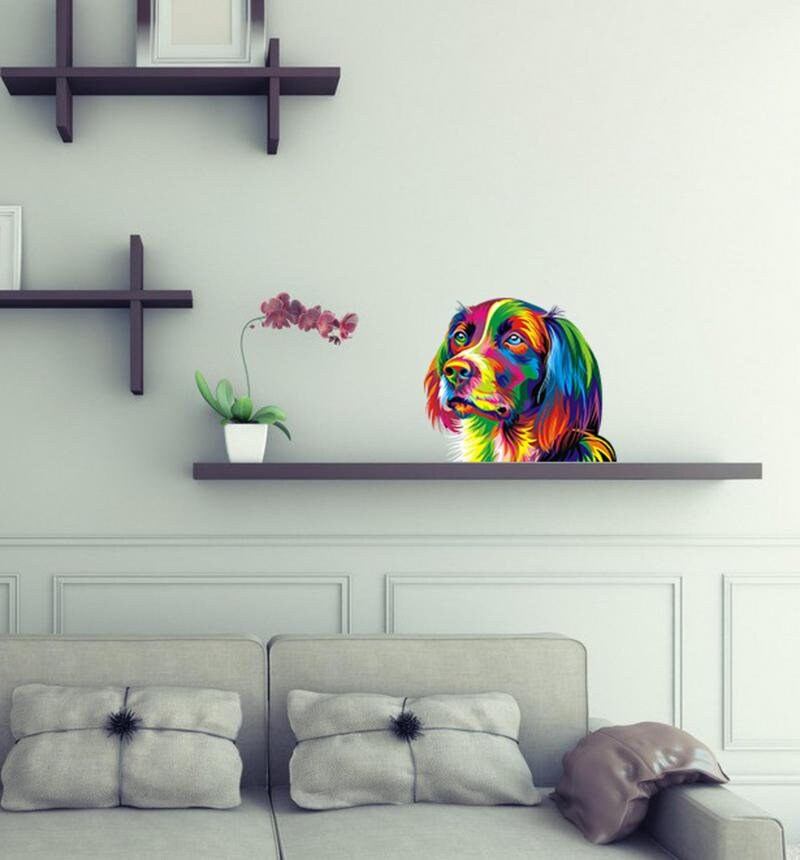 Labrador Wall Decal, Labrador Wall sticker, Labrador wall decor, Labrador Wall Art
