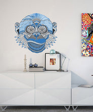 Load image into Gallery viewer, Boho Monkey Wall Decal, Boho Monkey Wall sticker, Boho Monkey wall decor