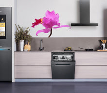 Load image into Gallery viewer, Lilac Orchid Wall Decal, Lilac Orchid Wall sticker, Lilac Orchid wall decor