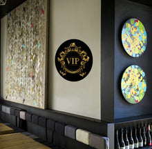 Load image into Gallery viewer, VIP Sticker, Elite Society Decal, Dear guests Wall Art, Status Vinyl Wallpapers, Celebrity Restaurant Decor, Elite Logo Sign, Custom Printed