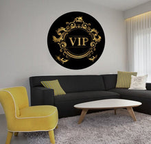 Load image into Gallery viewer, VIP Sticker, Elite Society Decal, Dear guests Wall Art, Status Vinyl Wallpapers, Celebrity Restaurant Decor, Elite Logo Sign, Custom Printed