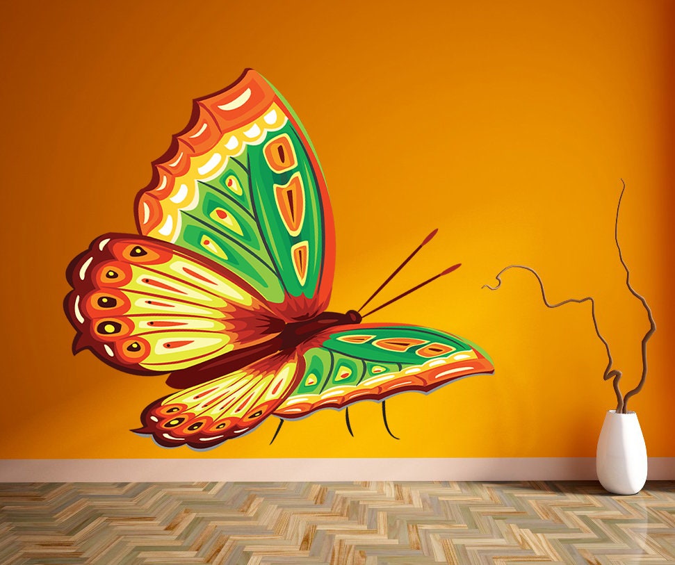 Butterfly Wall Decal, Butterfly Wall sticker, Butterfly wall decor, Butterfly Wall Art
