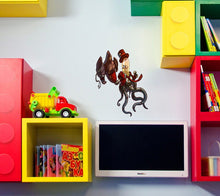 Load image into Gallery viewer, Fantasy Alien Decal, Fantasy Alien Sticker, Fantasy Alien Wall Decor