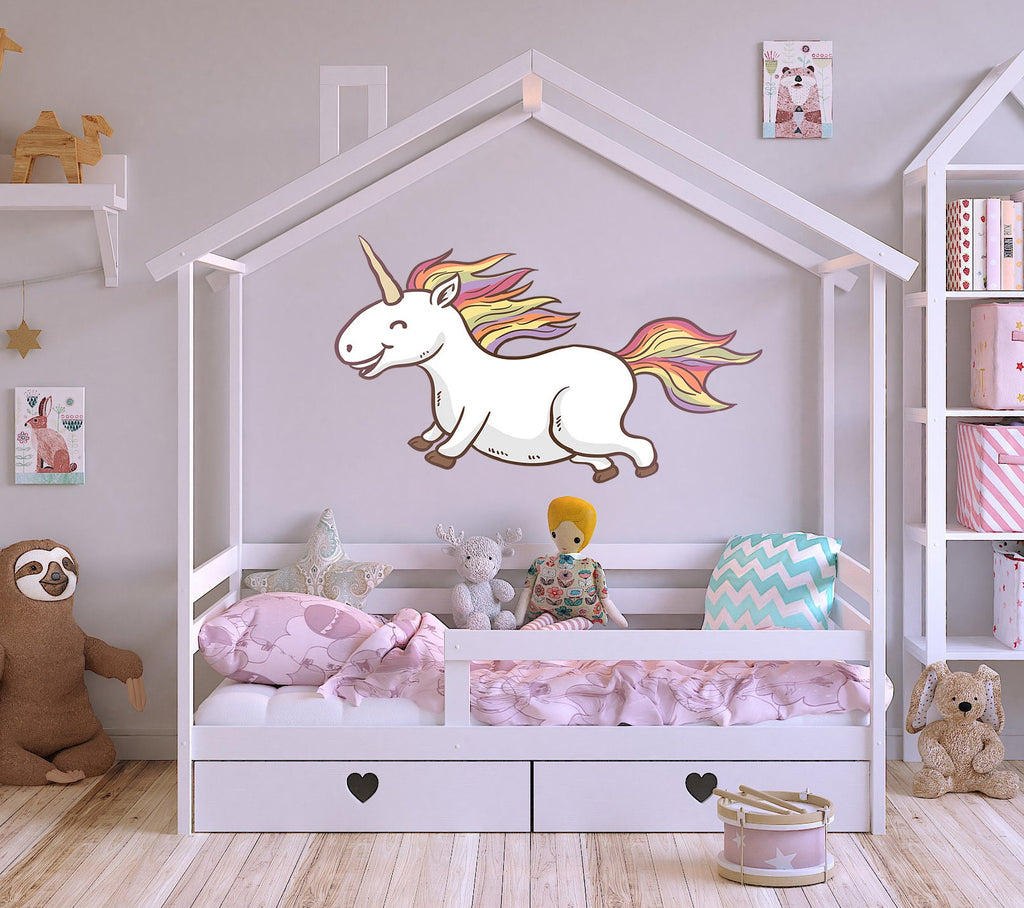 Magical Unicorn Wall Decal, Magical Unicorn Wall sticker, Magical Unicorn wall decor
