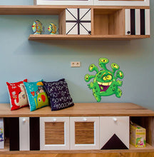 Load image into Gallery viewer, Cute Monster Wall Decal, Cute Little Monster Wall Sticker