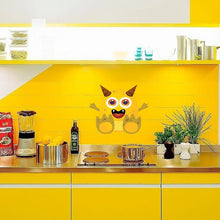 Load image into Gallery viewer, Funny Monster Wall Decal, Funny Monster Wall sticker, Funny Monster wall decor