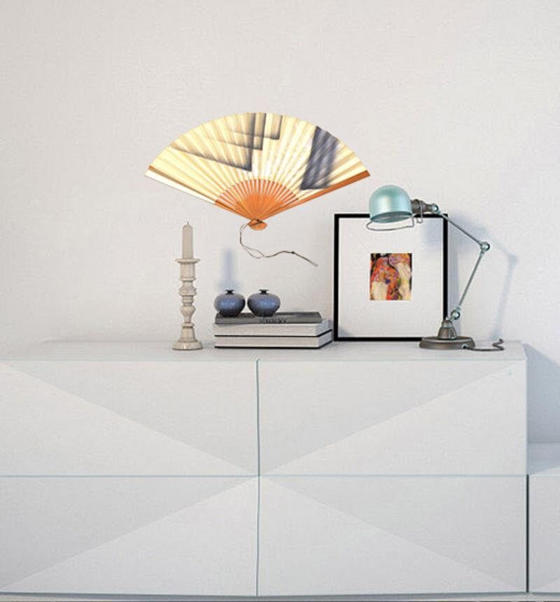 Hand Fan Wall Decal, Hand Fan Wall sticker, Hand Fan wall decor, Hand Fan Wall Art