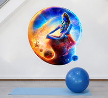 Load image into Gallery viewer, Lakshmi Goddess Wall Decal, Lakshmi Goddess Wall sticker, Lakshmi Goddess wall decor