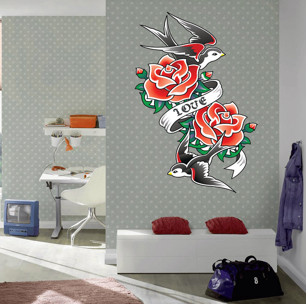 Birds Decal, Birds Sticker, Birds Wall Decor
