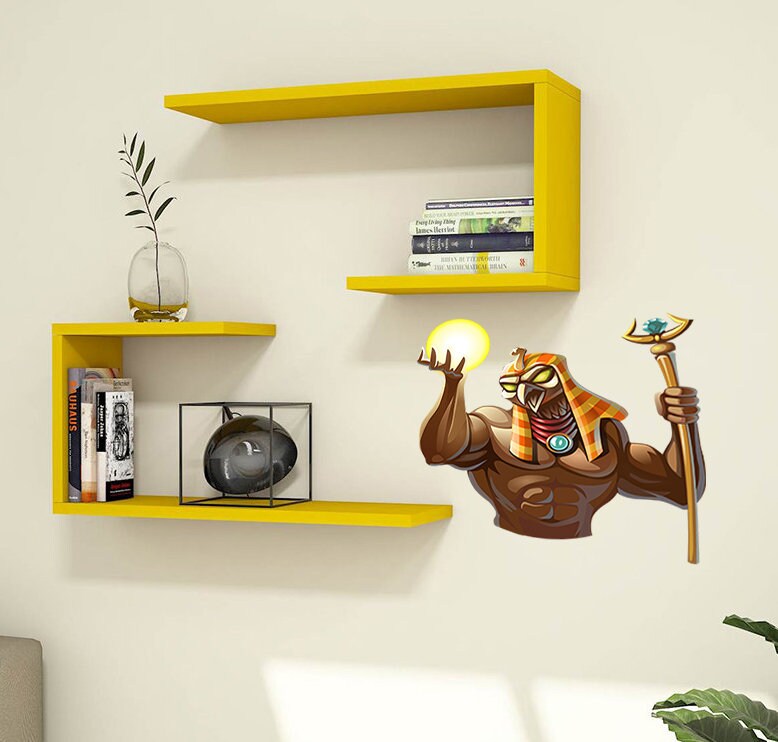 Egyptian God Decal, Egyptian God Sticker, Egyptian God Wall Decor