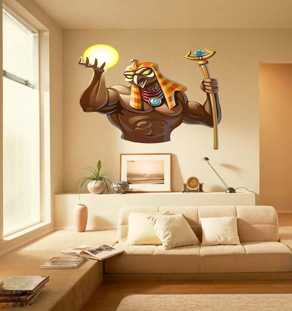 Egyptian God Decal, Egyptian God Sticker, Egyptian God Wall Decor