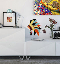 Load image into Gallery viewer, Indian Feathers Wall Decal, Feathers wall Sticker