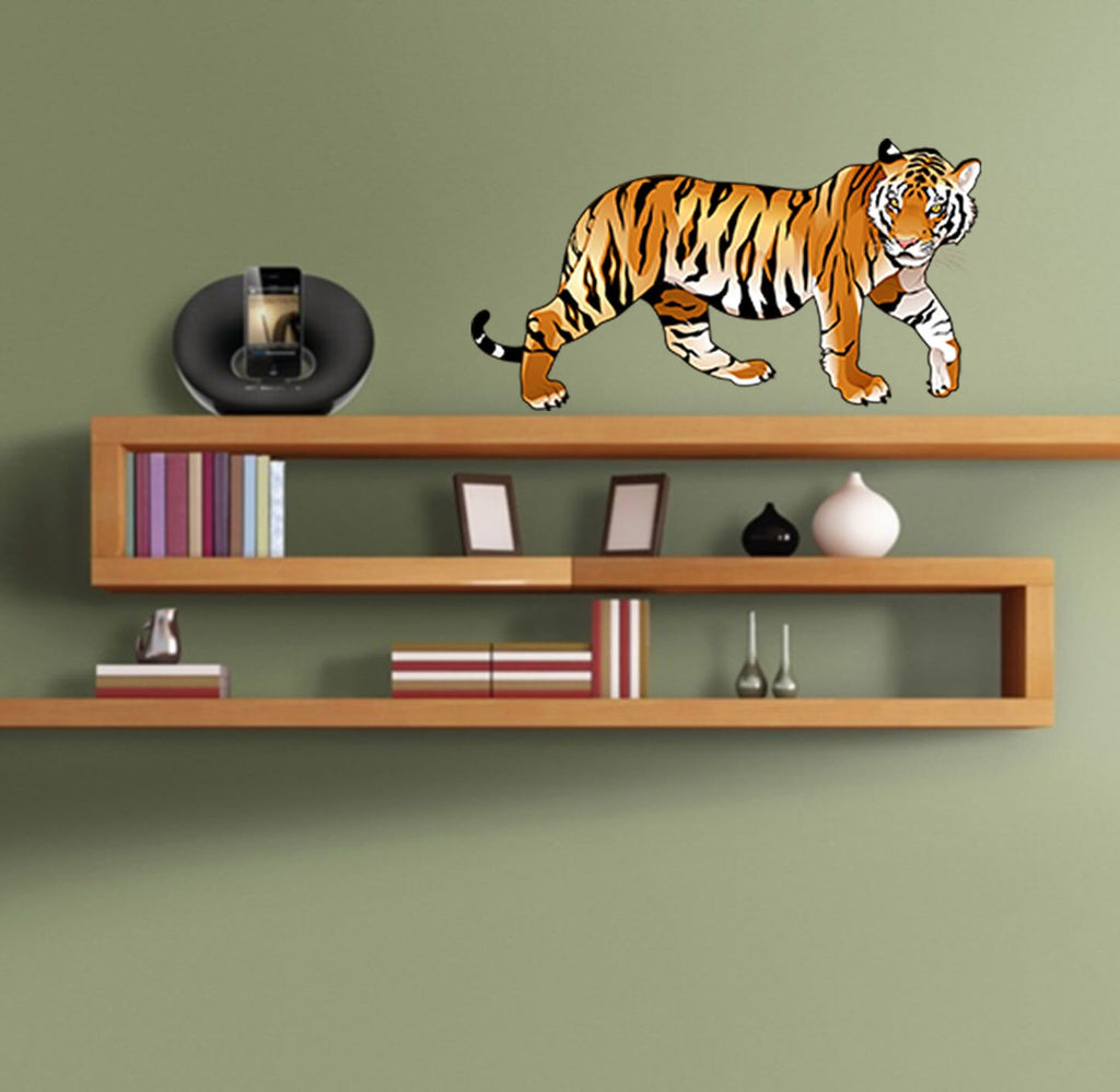 Tiger Sticker, Tiger Decal, Tiger Wall Art, Tiger Wall Decor