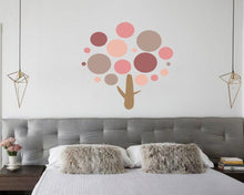 Load image into Gallery viewer, Boho Tree Wall Decal, Boho Tree Wall sticker, Boho Tree wall decor, Boho Tree Wall Art