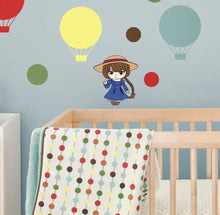 Load image into Gallery viewer, Anime Little Girl Decal, Anime Little Girl Sticker, Anime Little Girl Wall Art
