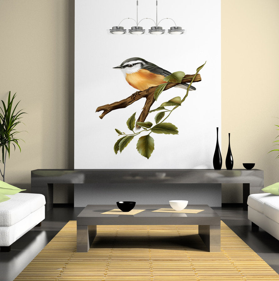 Bird Decal, Bird Sticker, Bird Wall Decal, Bird Wall Sticker