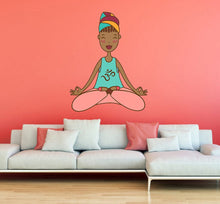Load image into Gallery viewer, Yoga Studio Decor, Yoga Studio Wall Decal, Yoga Studio Wall Sticker