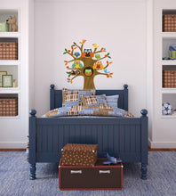 Load image into Gallery viewer, Owls On Tree Wall Decal, Owls On Tree Wall sticker, Owls On Tree wall decor