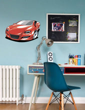 Load image into Gallery viewer, Racing Car Wall Decal, Racing Car Wall sticker, Racing Car wall decor, Racing Car Wall Art
