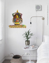 Load image into Gallery viewer, Yoga Meditation Girl Wall Decal, Yoga Meditation Girl Wall sticker, Yoga Meditation Girl wall decor