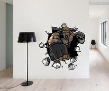 Load image into Gallery viewer, 3D Boxing MMA Wall Decal, 3D Boxing MMA Wall sticker, 3D Boxing MMA wall decor