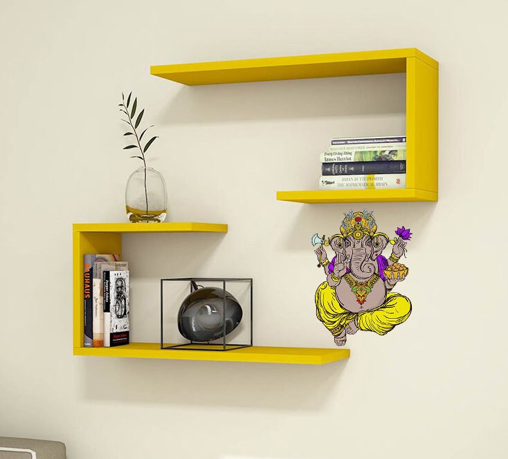 Ganesha Wall Decal, Ganesha Wall Sticker, Ganesha Wall Art