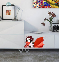 Load image into Gallery viewer, Beautiful Japanese Girl Wall Decal, Beautiful Japanese Girl Wall sticker, Beautiful Japanese Girl wall decor