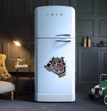 Load image into Gallery viewer, Bulldog Sticker, Bulldog Decal, Bulldog Wall Decor