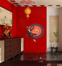Load image into Gallery viewer, Angry Sphinx Cat Wall Decal, Angry Sphinx Cat Wall sticker, Angry Sphinx Cat wall decor
