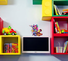 Load image into Gallery viewer, Colorful Anime Wall Decal, Colorful Anime Wall sticker, Colorful Anime wall decor