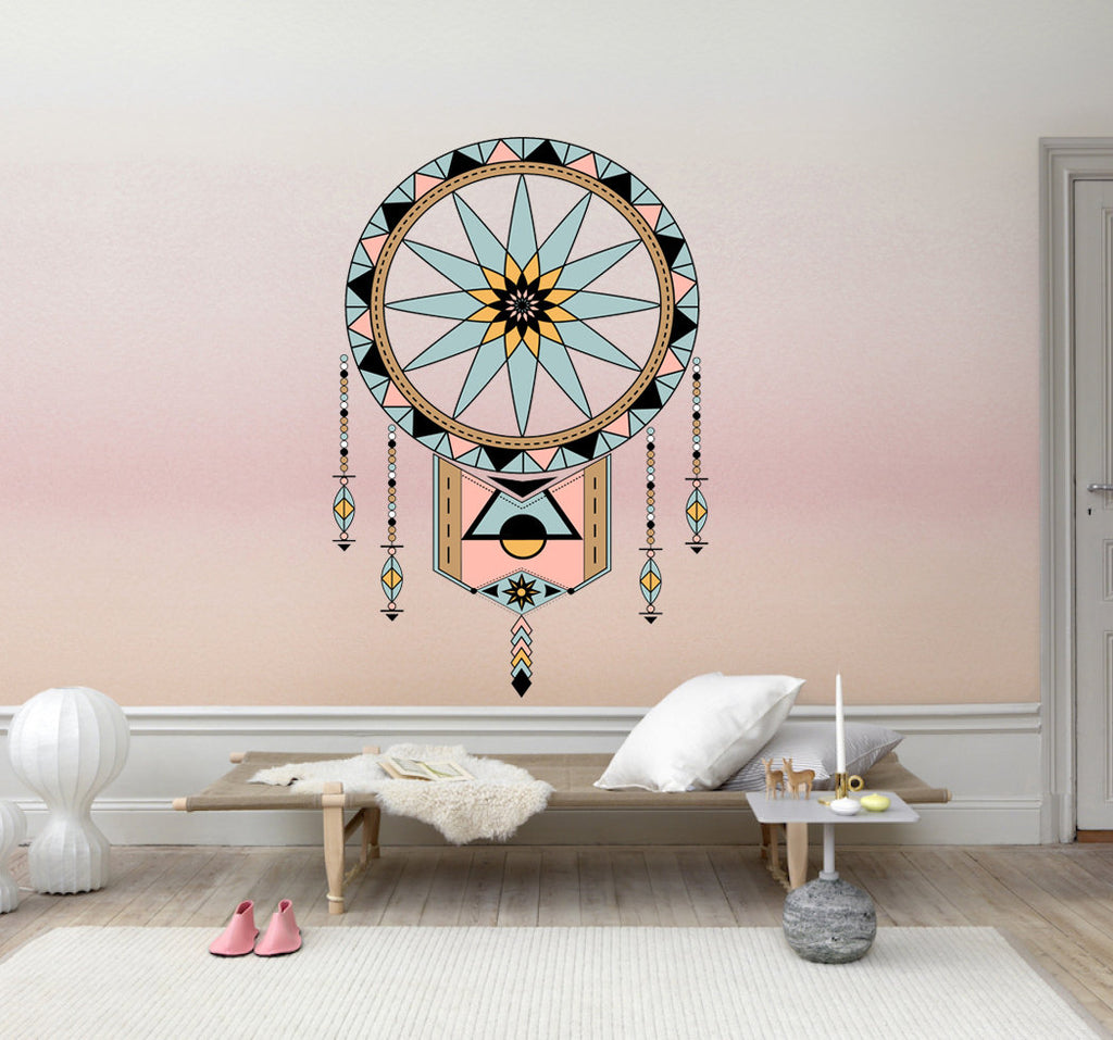 Dreamcatcher Wall Decal, Dreamcatcher Wall sticker, Dreamcatcher wall decor