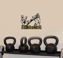 Load image into Gallery viewer, Boxing MMA Wall Decal, Boxing MMA Wall sticker, Boxing MMA wall decor, Boxing Wall Art