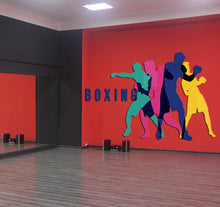 Load image into Gallery viewer, Kickboxing MMA Wall Decal, Kickboxing MMA Wall sticker, Kickboxing MMA wall decor, Kickboxing Wall Art