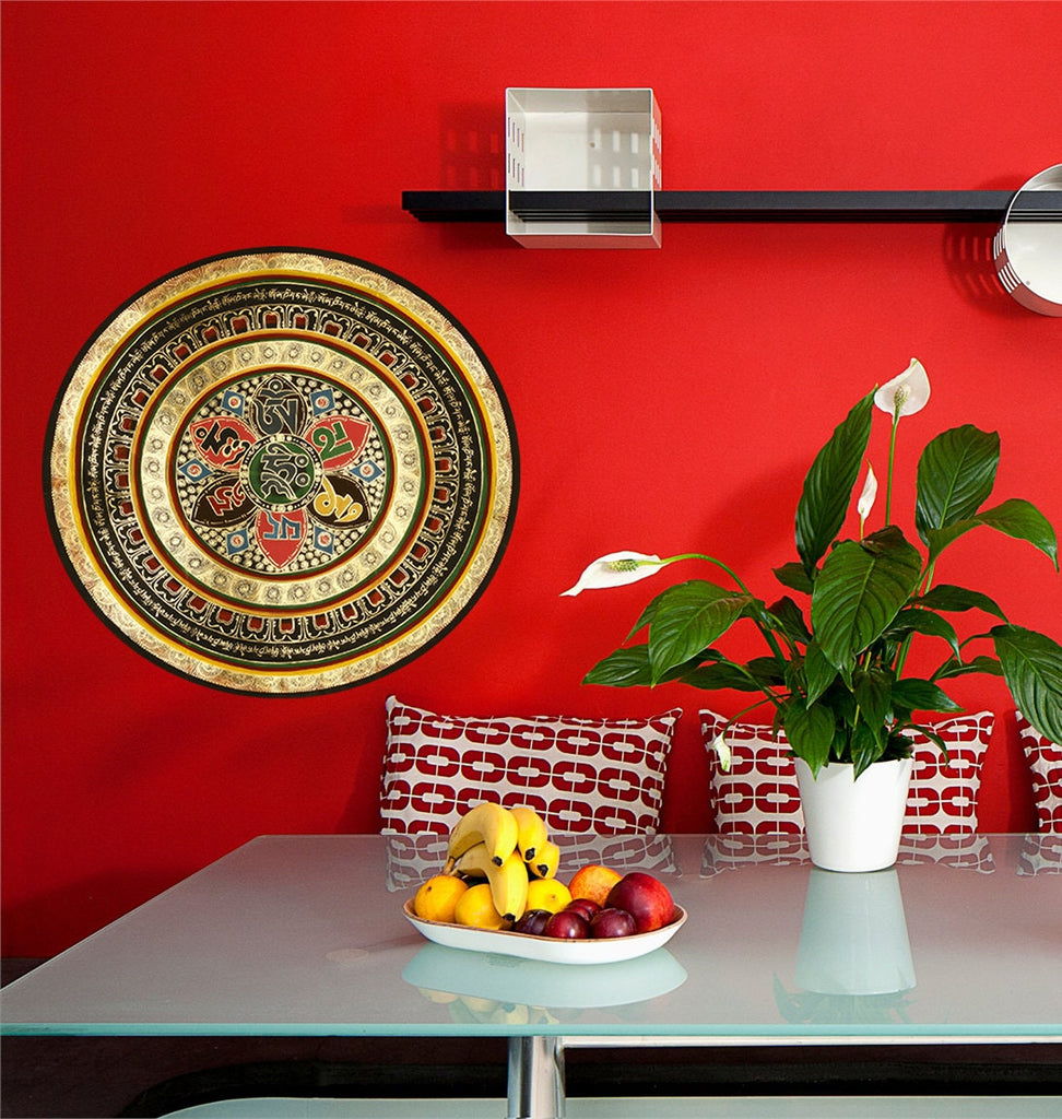 Boho Mandala Sticker, Mandala Decal, Mandala Wall Decor