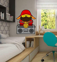 Load image into Gallery viewer, Hip-Hop Dog Decal, Hip-Hop Dog sticker, Hip-Hop Dog Wall Decor