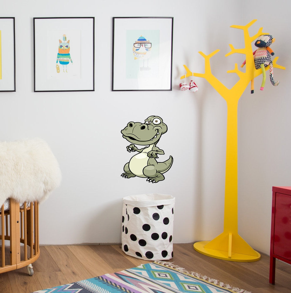Boys Room Dinosaur Sticker, Nursery Dinosaur Wall Decal