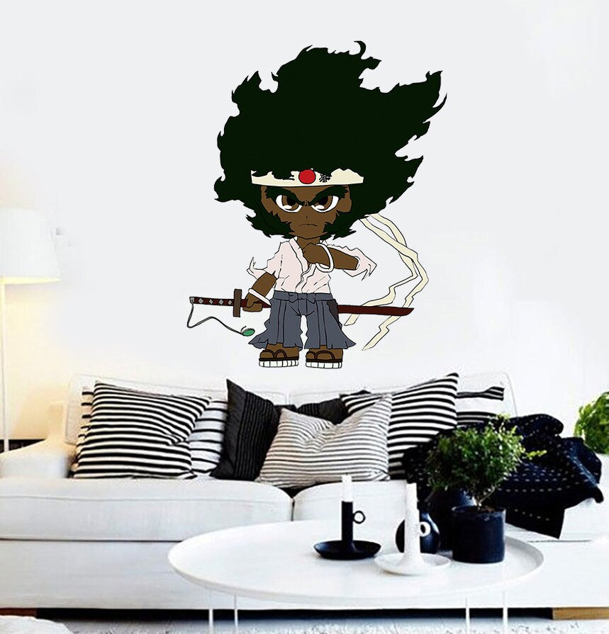 Little Samurai Decal, Little Samurai Sticker, Little Samurai Boys Room Decor