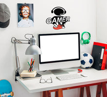 Load image into Gallery viewer, PC mouse Gamer Wall Decal, PC mouse Gamer Wall sticker, PC mouse Gamer wall decor