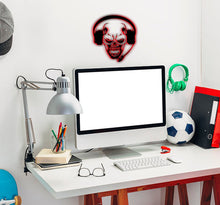 Load image into Gallery viewer, Skull Headphones Wall Decal, Skull Headphones Wall sticker, Skull Headphones wall decor