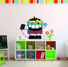 Load image into Gallery viewer, Games Robot Wall Decal, Games Robot Wall sticker, Games Robot wall decor, Games Robot Wall Art