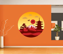 Load image into Gallery viewer, Fuji Mountain Decal, Fuji Mountain Sticker, Fuji Mountain Wall Decor