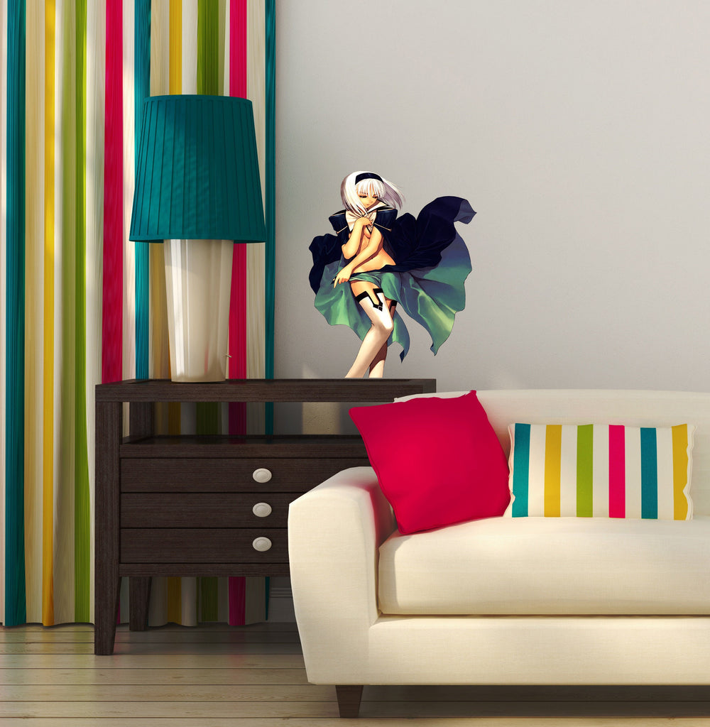 Sexy Anime Decal, Sexy Anime Sticker, Sexy Anime Wall Decor, Sexy Anime Wall Art