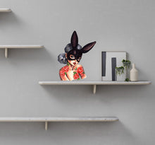 Load image into Gallery viewer, Sexy Anime Bunny Decal, Sexy Anime Bunny Sticker, Sexy Anime Bunny Wall Decor