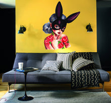 Load image into Gallery viewer, Sexy Anime Bunny Decal, Sexy Anime Bunny Sticker, Sexy Anime Bunny Wall Decor