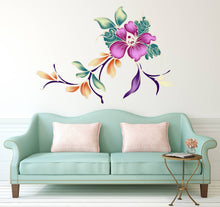 Load image into Gallery viewer, Flower Wall Decal, Flower Sticker, Flower Decor, Flower Wall Art