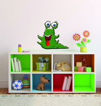 Load image into Gallery viewer, Funny Monster Wall Decal, Funny Monster Wall sticker, Funny Monster wall decor