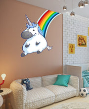 Load image into Gallery viewer, Baby Unicorn Decal, Baby Unicorn Sticker, Baby Unicorn Wall Decor